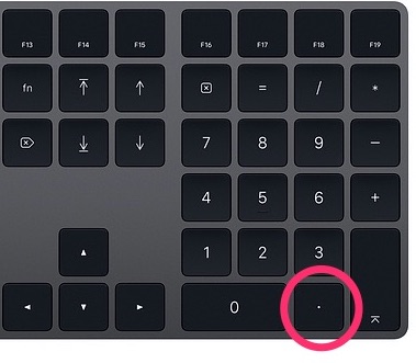numberpad for mac
